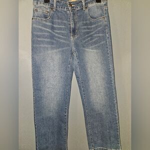 Red Star Womans Capri Jeans Size 8